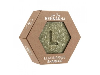 Ben & Anna Solid Shampoo Lemongrass 60 g eco
