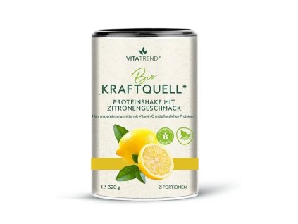 VitaTrend Proteinshake Zitrone 320 g bio