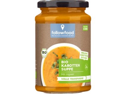 Followfood Mrkvová polévka 375 ml bio