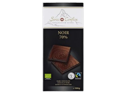 Swiss Confisa Zartbitterschokolade 70% 100 g bio