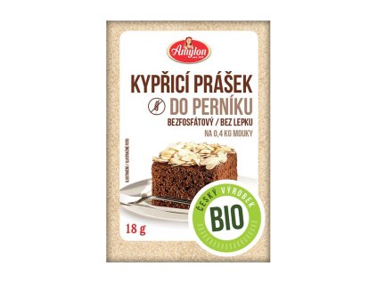 Prášok kypr. do perníka bezl. 18g BIO AMYLON