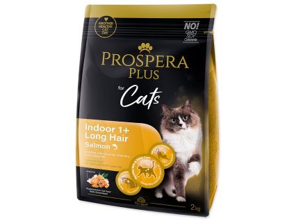 Prospera Plus Indoor 1+ lazac hosszú haj 2kg