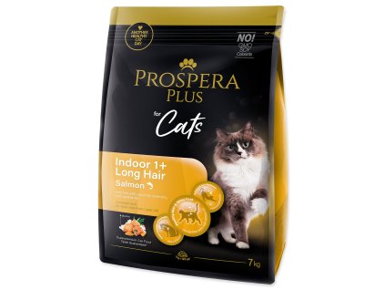 Prospera Plus Indoor 1+ Somon Long Hair 7kg