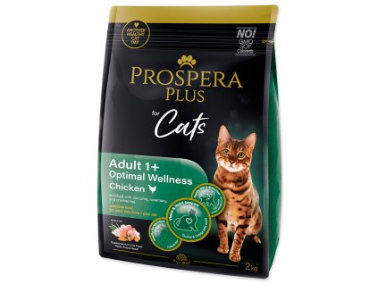 Feed Prospera Plus Adult 1+ Chicken Optimal Wellness 2kg