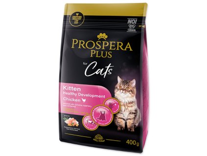 Feed Prospera Plus Kitten Chicken Healthy Development 0.4 kg