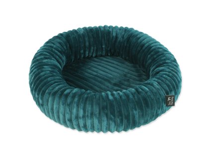 Hundebett Fantasy Stripe Rund Smaragdgrün 40cm