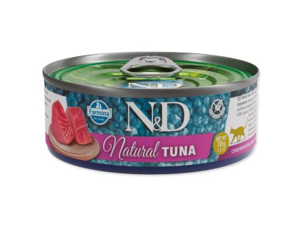 Puszka N&D Cat Natural Tuna 70g