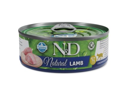 Puszka N&D Cat Natural Lamb 70g
