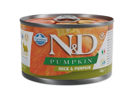 Conserve N&D Dog Rață și Dovleac 140g
