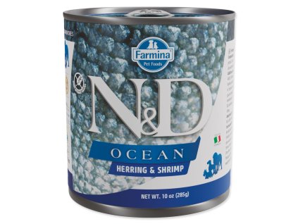Canned N&D Dog Ocean Herring & Shrimp 285g