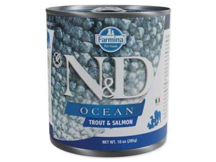 Can N&D Dog Ocean Trout & Salmon 285g