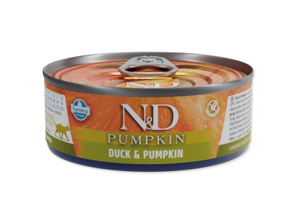 Conserve N&D Cat Rață și Dovleac 70g