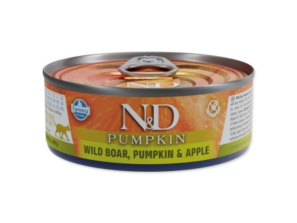 N&D Cat Mistret, Dovleac și Măr 70g
