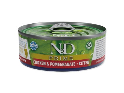 N&D Kitten Prime Huhn & Granatapfel in Dosen, 70 g