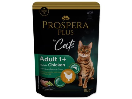 Prospera Plus Adult 1+, Huhn, Bohnen 85g Beutel