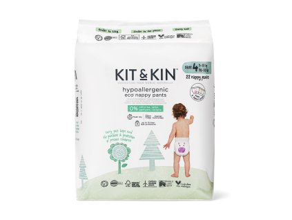 Nohavičky plienkové EKO veľkosť 4 22 ks KIT & KIN