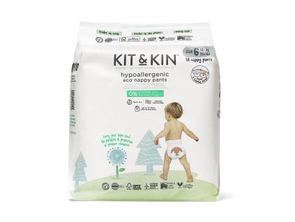 EKO pieluchomajtki rozmiar 6 18 szt. KIT & KIN