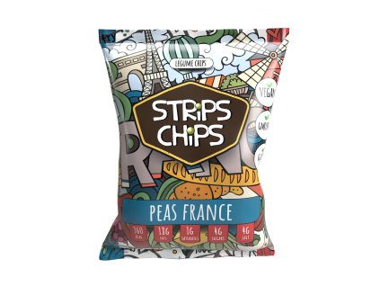 Krekry luštěninové France 90 g STRIPS CHIPS