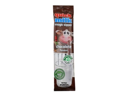Magic milk straws chocolate 5x6g