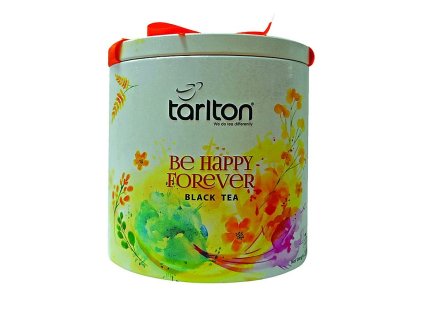 TARLTON Czarna herbata wstążkowa Be Happy Forever sypka puszka 100g