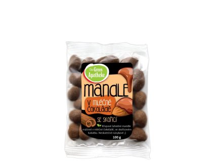Mandeln in Milchschokolade mit Zimt 100g