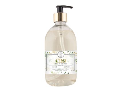 CBD Badeschaum mit Hanf 500ml