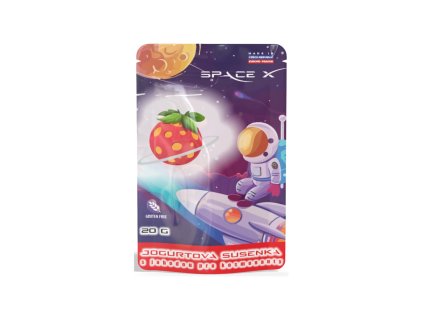 Biscuiți cu iaurt uscat fără gluten CAPSUNI - COMPANIA LIOFILIZATĂ 20g