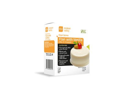 Budinca de quinoa regala VANILIE fara gluten - VEGAN - Andean Valley 120g