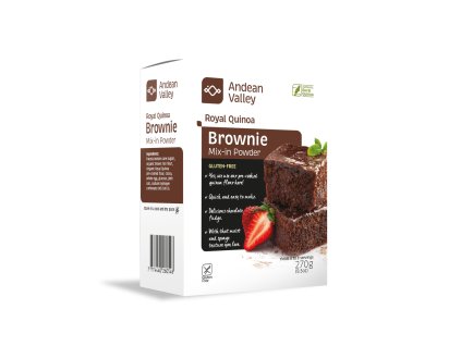 Royal Quinoa Brownie glutenfrei – VEGAN – Andental 270g