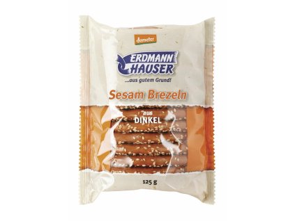 ErdmannHauser Dinkelbrezeln Sesam 125 g Bio