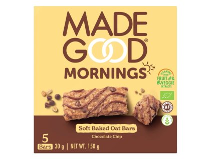 MadeGood Ranná müsli tyčinky čokoláda 150 g bio