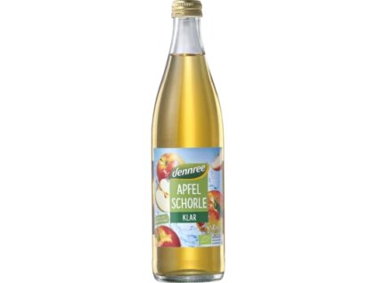 Dennree Apfelschorle Klar 0,5 l Bio