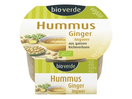 52821 bioverde hummus zazvor 150 g bio