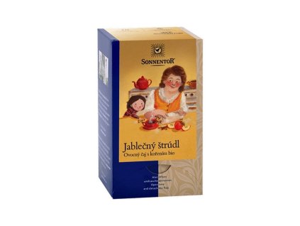 Ceai de fructe. apartament doua camere Strudel cu mere 45g BIO SONNENTOR