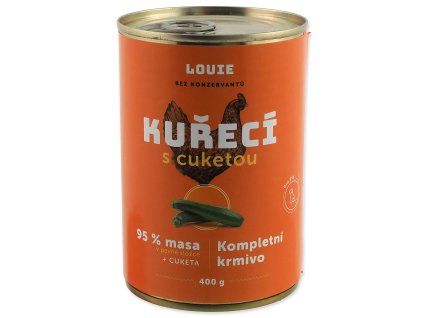 Canned LOUIE chicken with zucchini 400g