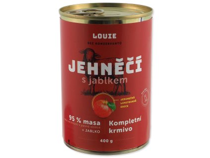 LOUIE Lammfleisch mit Apfel in der Dose, 400 g