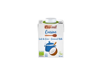 Coconut cream for cooking 500 ml BIO ECOMIL