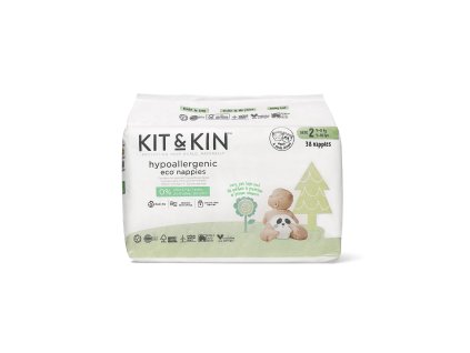 Pieluszki ECO rozmiar 2 38 szt. KIT & KIN