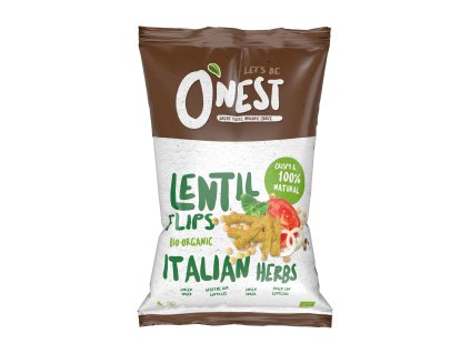 Lencse ropogós olasz fűszernövények 75 g BIO O'NEST