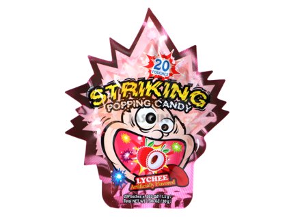 striking popping candy lici strip 30g