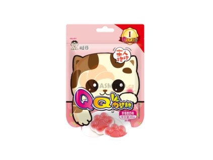 wantwant jahodovy jogurt jemny bonbon cat s claw 45g 1