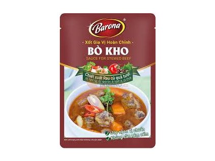 BARONA Dusené hovädzie mäso omáčka 80g