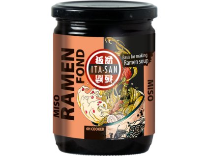 ITASAN Ramen Miso bulion, wegetariański 440ml