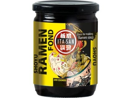 ITASAN Ramen húsleves Shoyu 440ml