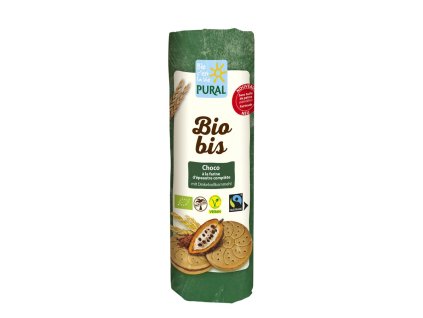 Pural BioBis Ciastka orkiszowe z czekoladą 320 g ekologiczne