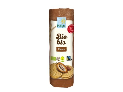 Pural BioBis Biscuits with chocolate 320 g organic