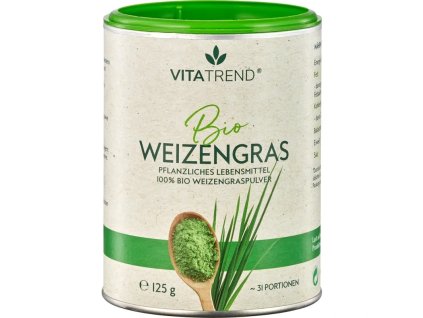 VitaTrend Wheat grass 125 g organic