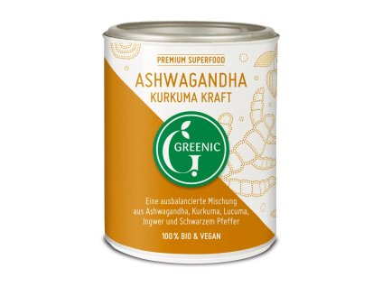 Greenic Ashwagandha kurkuma 130 g bio