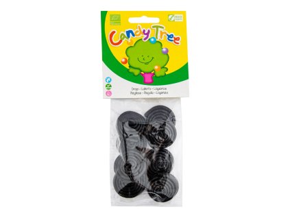 Licorice-flavored snails 100 g BIO CANDY TREE (S)
