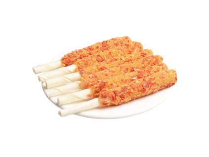 Pui, morcovi Wrap și bastoane din piele de vacă Gustări JUKO 250 g